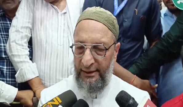 Jaishakar's statement on China on  India's land is misleading: Owaisi