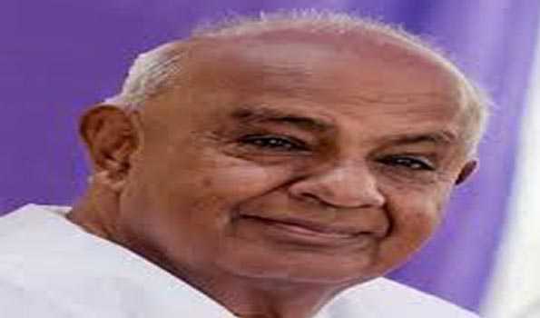 Even reborn Ambedkar wouldn't consider changing Constitution: Deve Gowda quotes PM Modi