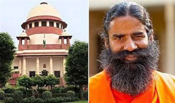Misleading ads case: SC grants one week time to Baba Ramdev to tender 