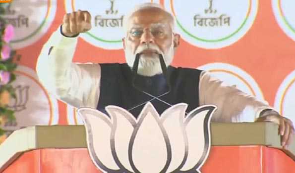 TMC trying to change demography and curtailing rights of Indians in Bengal : PM MODI