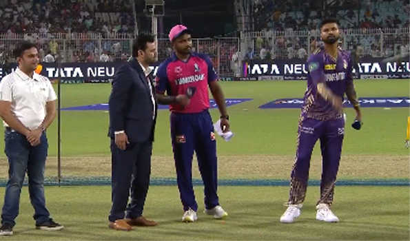 IPL: Rajasthan Royals opt to bowl first against KKR