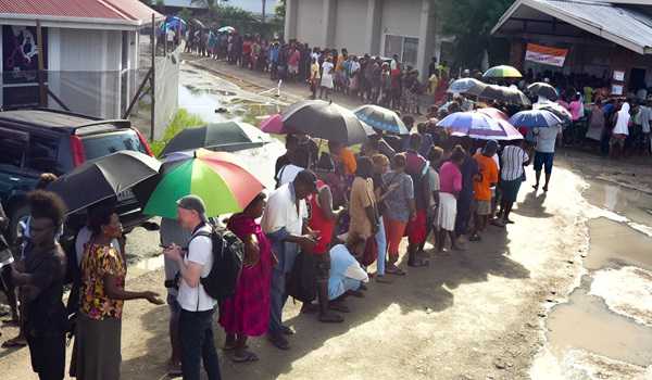 Solomon Islands voters flock to polls for parliamentary election