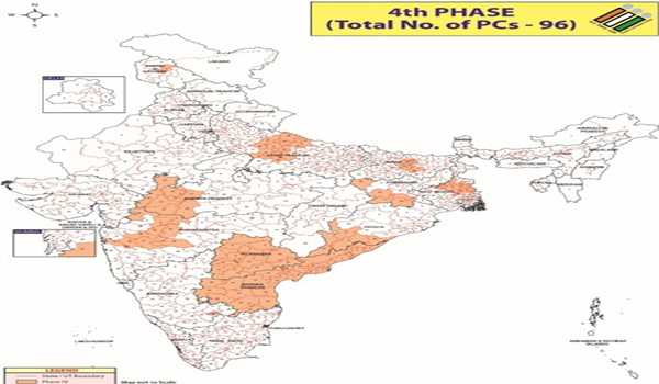 EC issues notice for fourth phase of LS polls in 10 states