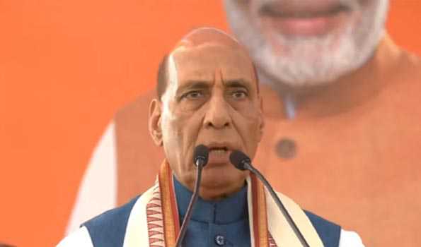 Rajnath Singh asserts BJP Government free from corruption over the last decade