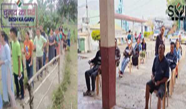 30.63 pc votes polled till 11 am in Mizoram