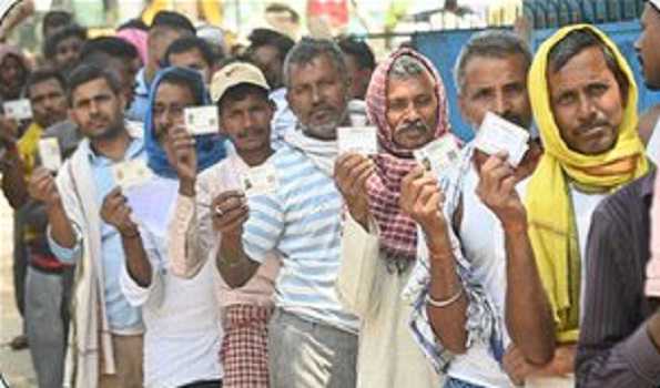 48.23 percent polling recorded in first phase of Lok Sabha election in Bihar