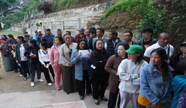 Sikkim records 68.06 pc voter turnout till 5 pm