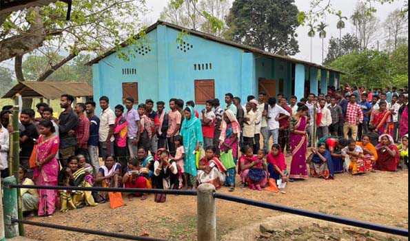 Assam records over 70% turnout across five LS seats
