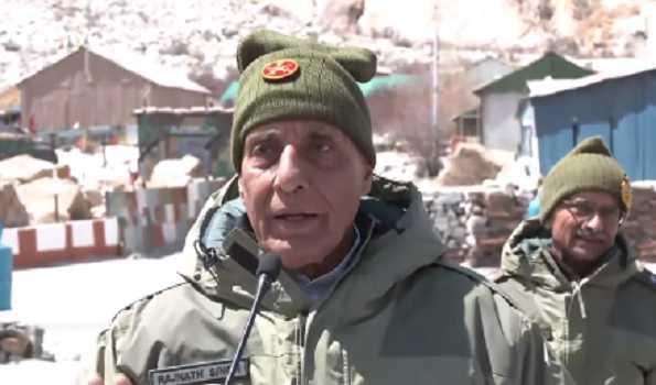 Rajnath hails Siachen as capital of valour and courage