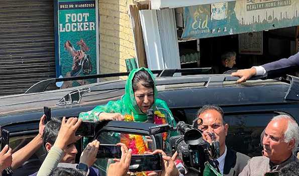 Not PDP v/s NC, but fight to take J&K's voice to Delhi: Mehbooba