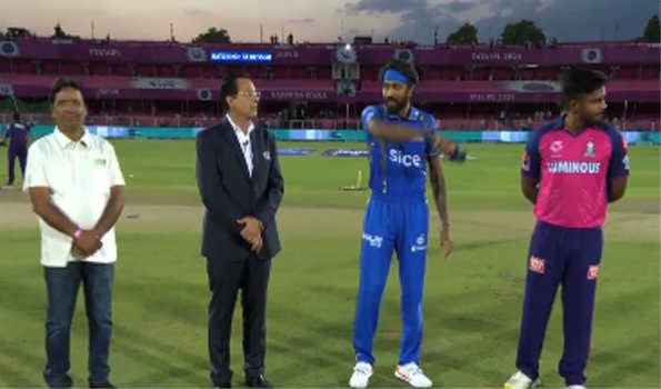 IPL: MI win toss, elect to bat first against RR