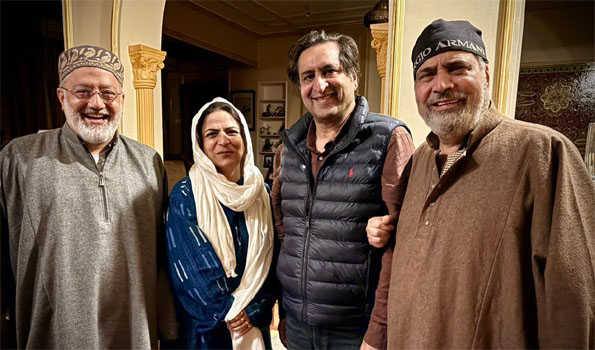 Sajad Lone seeks Muzaffar Baig's support