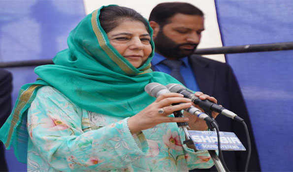 BJP feeling nervous after seeing manifesto of India Alliance: Mehbooba Mufti