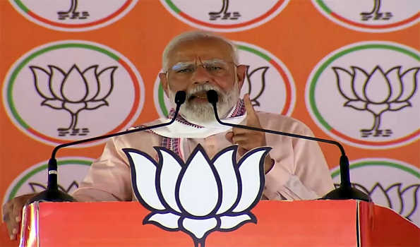 Cong wants to snatch OBC quotas via back door: PM Modi
