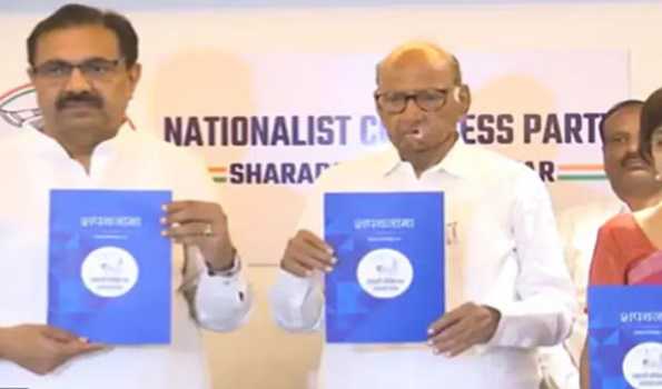 Sharad Pawar-led NCP releases manifesto, promises 50 per cent reservation for women in jobs
