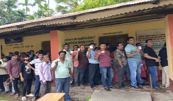 16.97 pc casting in first two hours in East Tripura