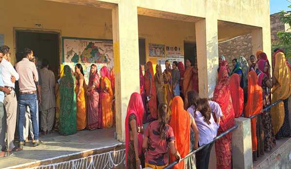 Raj: Around 11.77 pc voter turnout till 9 am