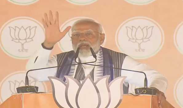 Bihar :INDIA bloc will bring reservation for Muslims through backdoor if voted to power: PM