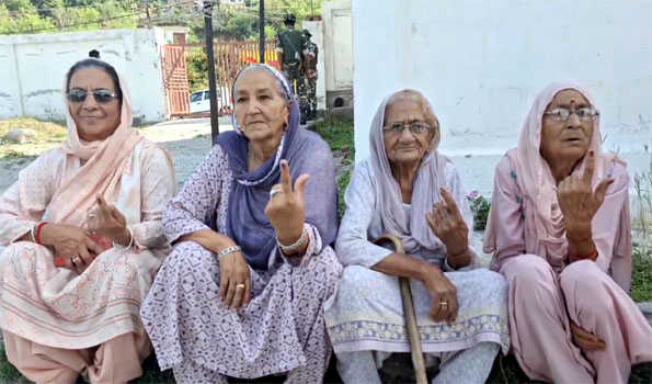 67.22 pc turnout till 5 pm in Jammu-Reasi Constituency