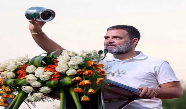 Rahul Gandhi slams BJP as 