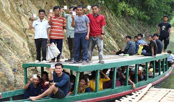 Tripura record 80.32 % voter turnout amidst boycott by 1700 voters