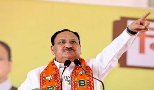 J P Nadda accuses Cong and TMC of being soft on terrorism to satisfy minority