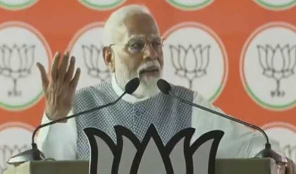 PM Modi alleges PFI becoming a lifeline for Cong