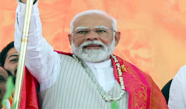 PM Modi writes to BJP candidate of third phase,  to sensitize voters against divisive  intention of Congress