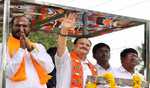 As LS poll campaign nears end, Nadda, Rajnath hold roadshows in TN for BJP-led NDA candidates