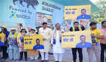 AAP holds Jail Ka Jawab Vote Se campaign, urges people to vote for Kejriwal