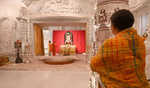 Smriti Irani visits Ayodhya temples before her nomination filing