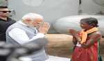PM Modi meets Karnataka's cleanliness crusader Mohini Gowda