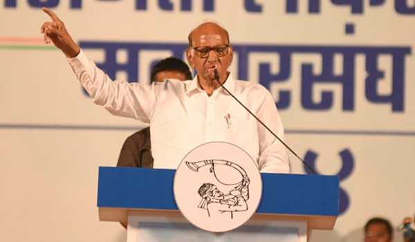 Narendra Modi a disgrace as PM: Sharad Pawar
