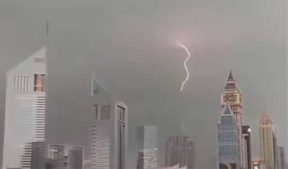 UAE again faces heavy rain, erratic weather