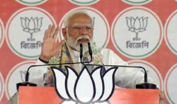 Cong, Left and TMC conspiring to finish reservation for OBC, ST and SC : PM Modi