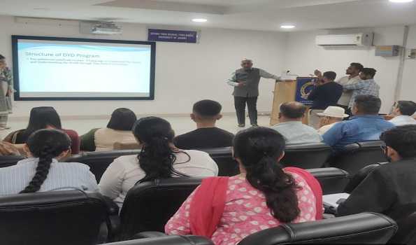 "Design Your Degree" empowers students to shift from seeking jobs to creating opportunities: VC JU