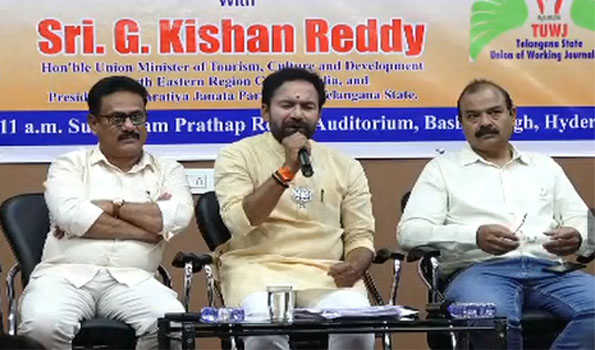 Kishan Reddy expresses Modi