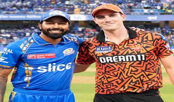 IPL: Mumbai Indians opt to field first against Sunrisers Hyderabad at Wankhede