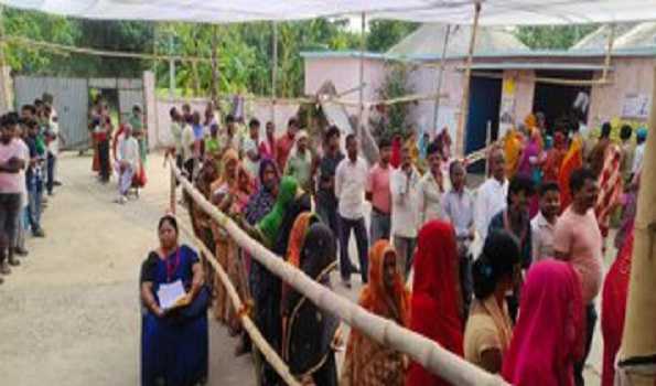 36.69 pc polling till 1 PM in Bihar