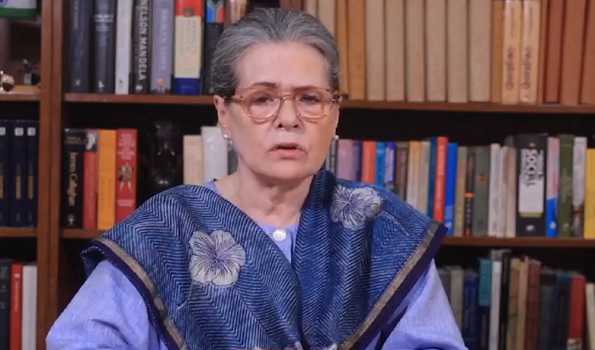 PM promoting hatred for political gains: Sonia Gandhi