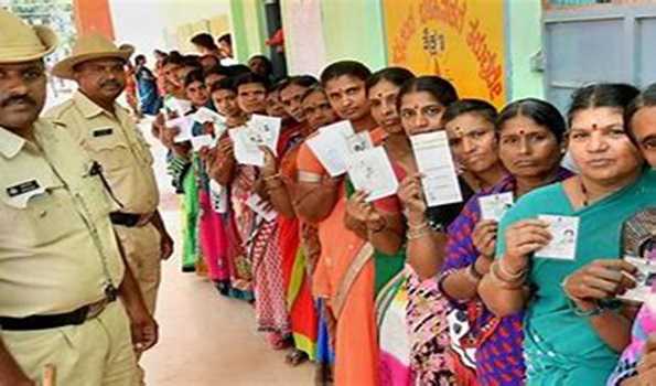 Second phase Lok Sabha election in Karnataka registers 66.37 pc turnout till 7.30 pm
