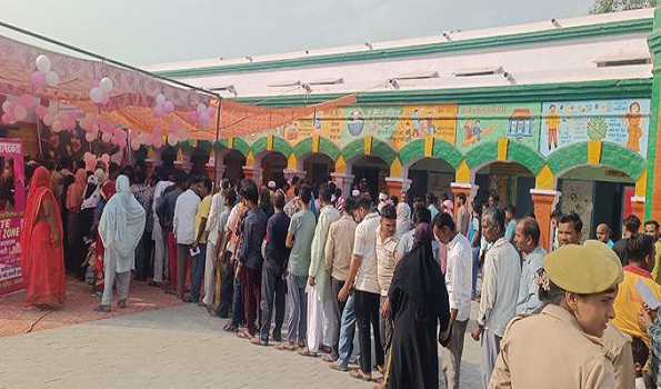 UP registers 57.34 pc voting for 10 Lok Sabha seats  in 3rd phase till 6 pm