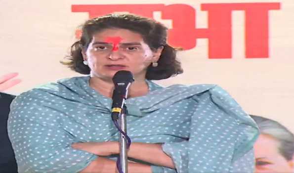 Cong to fight till the people of India become self-reliant: Priyanka