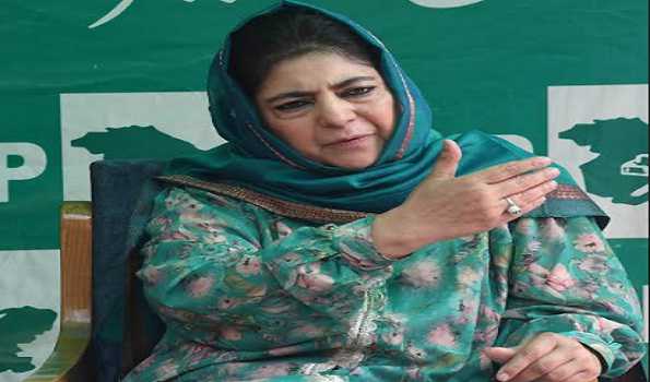 Mufti raises Pulwama Sec-144, accuses administration of 