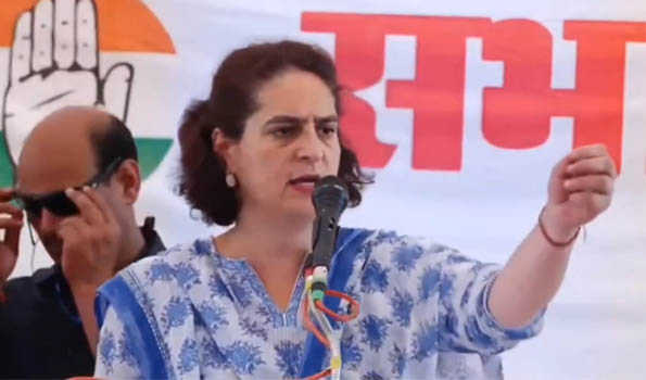 While PM travels  by  expensive planes, people living in penury: Priyanka