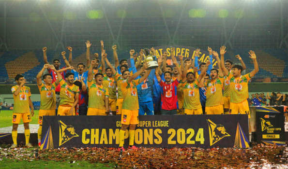 Karnavati Knights emerge inaugural champions of Gujarat Super League