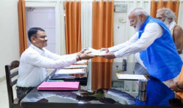 PM Modi files nomination as BJP candidate from Varanasi for 3rd time