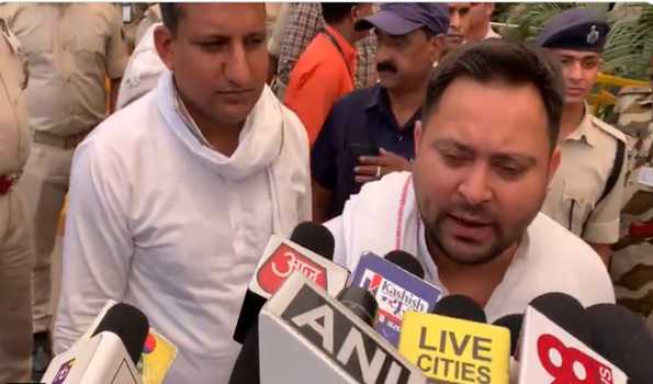 Nadda gives new abbreviation of RJD, Tejaswi counters