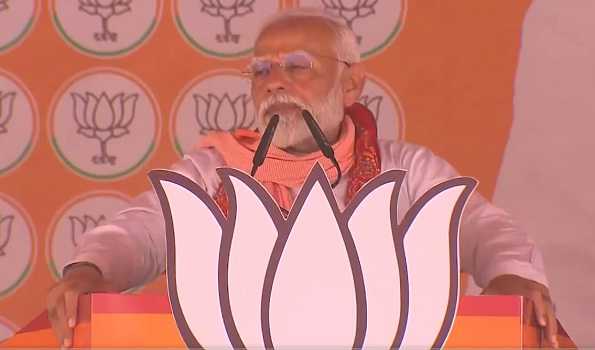 SP, Cong are two parties with one shop: PM Modi