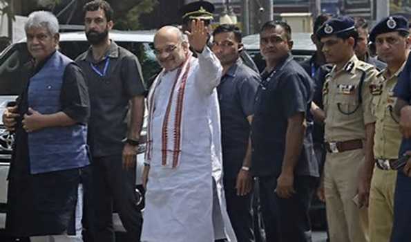 Amit Shah in Srinagar to review Amarnath Yatra arrangements